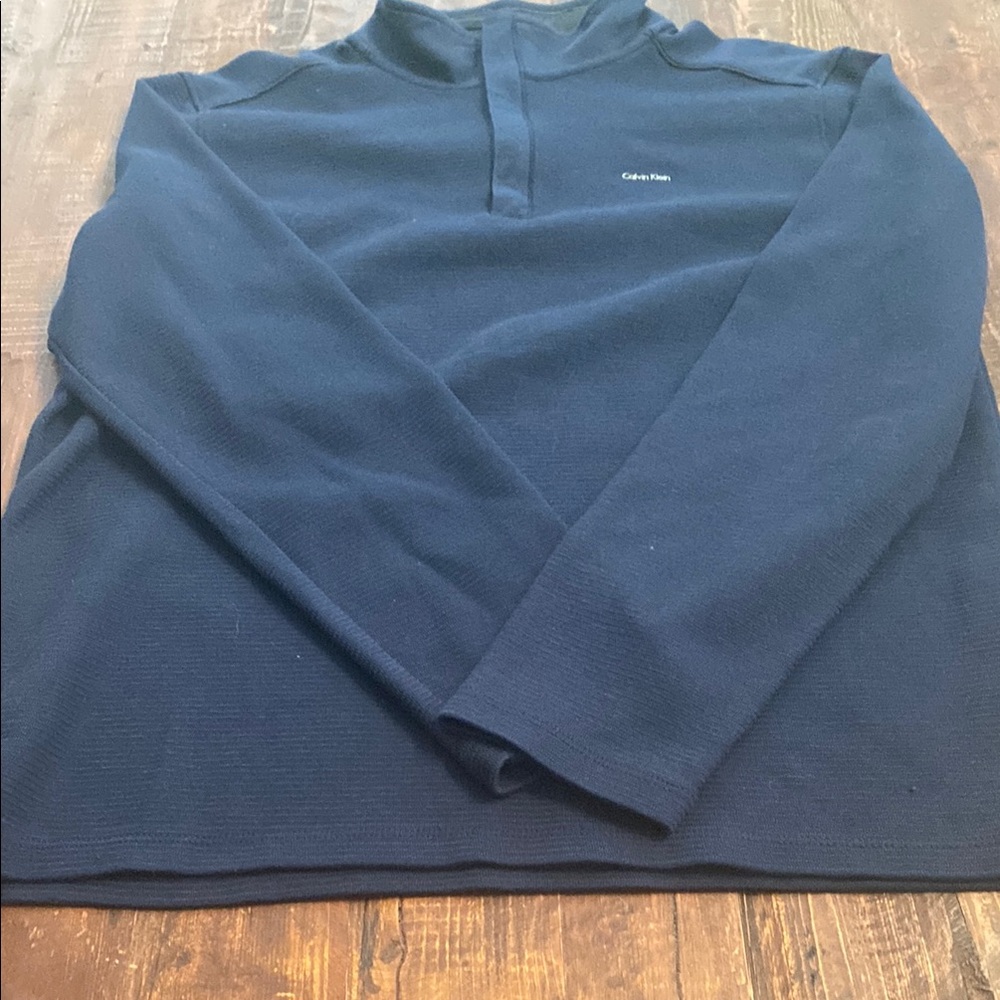 💥SOLD💥Calvin Klein Navy Long Sleeve Shirt